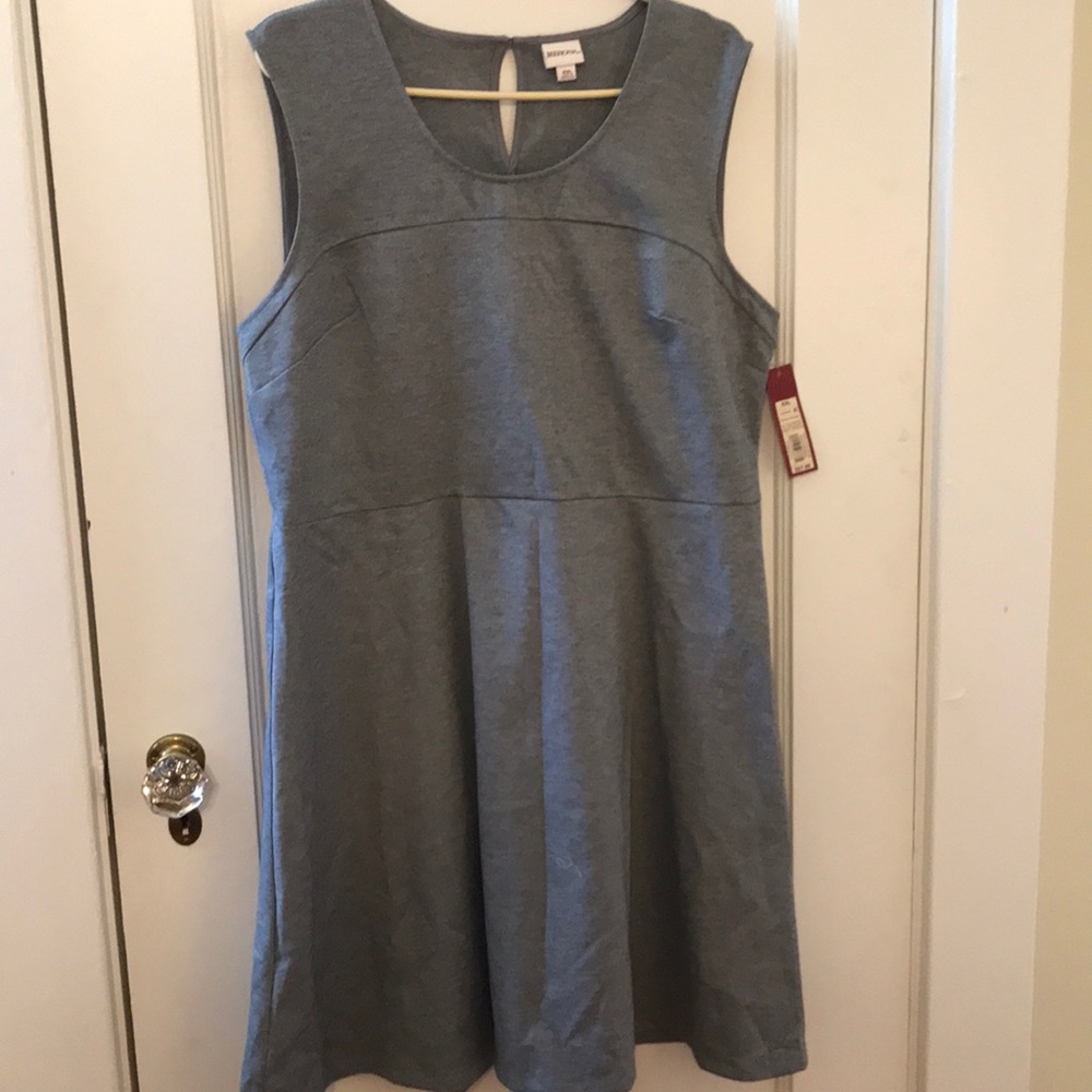 XXL fit and flare dress